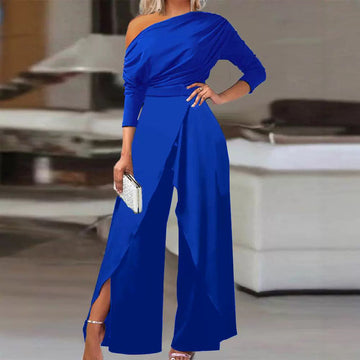 New Shoulder Formal Elegant Party Jumpsuit DJPT